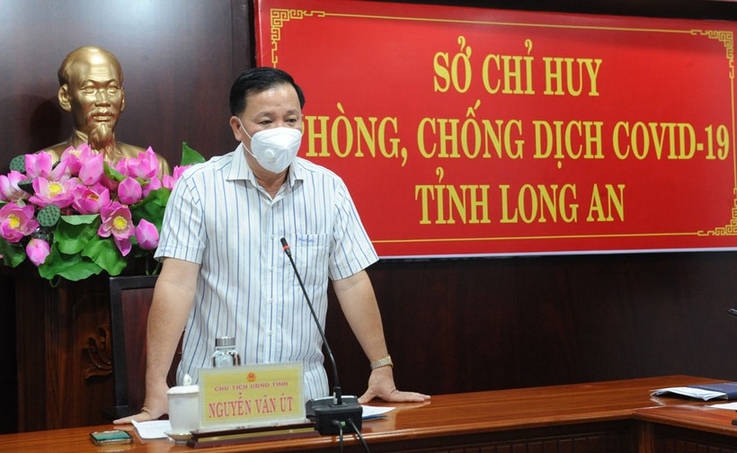 Chủ tịch UBND tỉnh Long An - Nguyễn Văn Út. Ảnh: Báo Long An.