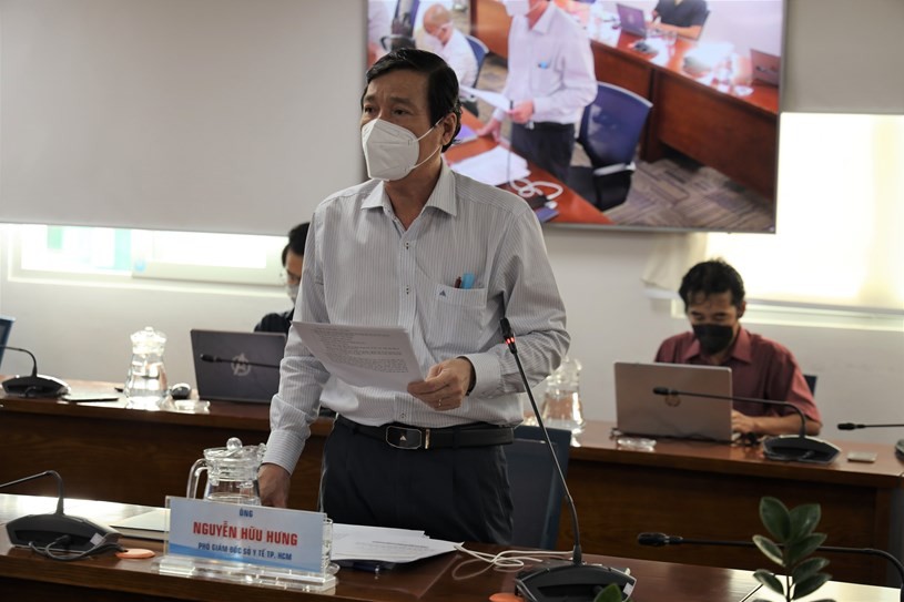 Phó Giám đốc Sở Y tế TP Hồ Chí Minh Nguyễn Hữu Hưng.