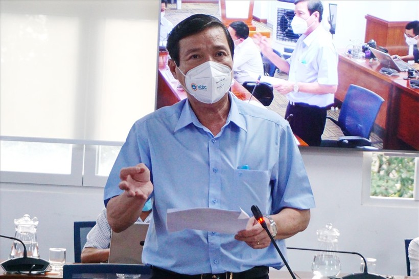 Ông Nguyễn Hữu Hưng, Phó giám đốc Sở Y tế TP Hồ Chí Minh. Ảnh: Minh Quân.