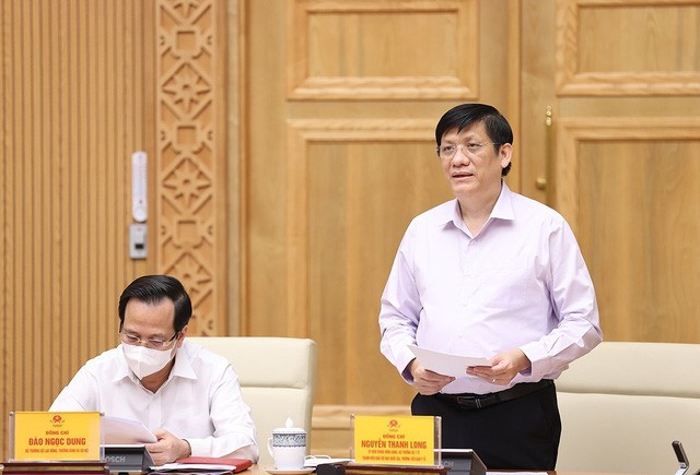 Bộ trưởng Bộ Y tế Nguyễn Thanh Long. Ảnh: TTXVN.