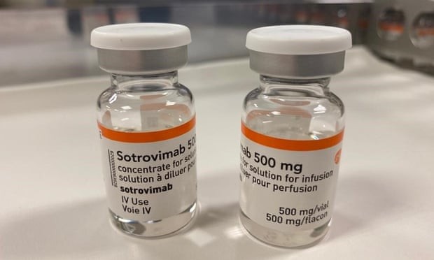 Một số bệnh nhân Covid-19 kháng thuốc Sotrovimab từ 6 đến 13 ngày sau khi điều trị, khiến "thuốc không hoạt động hiệu quả", một nghiên cứu của Úc đã phát hiện ra. Ảnh: GlaxoSmithKline/PA.