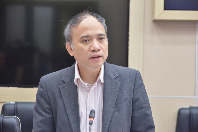 Ông Nguyễn Xuân Anh, Viện trưởng Viện Vật lý địa cầu. Ảnh: Bình Minh