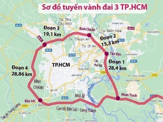 Chính phủ quyết nghị khởi công xây dựng đường Vành đai 3 Thành phố Hồ Chí Minh