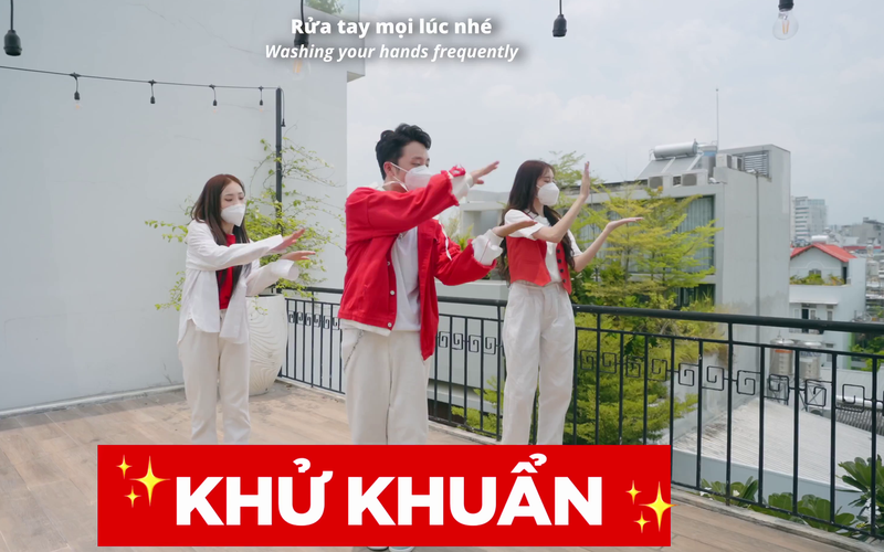 Vũ điệu 2K+ 'Vì một Việt Nam vững vàng và khỏe mạnh'