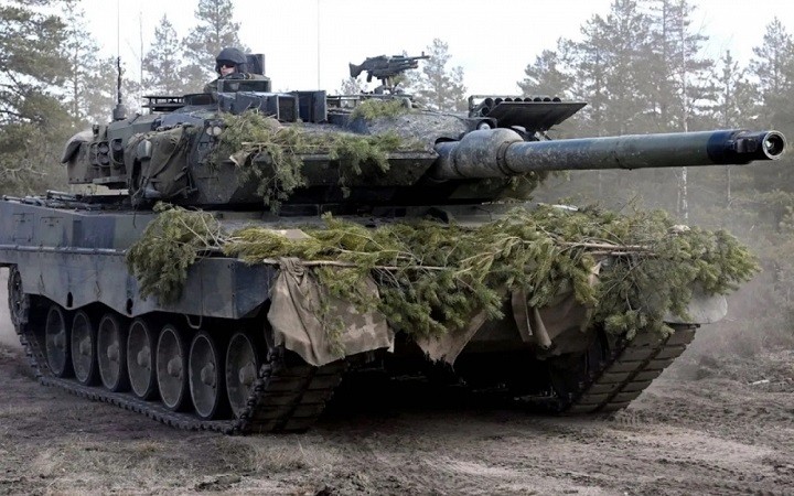 Xe tăng Leopard của Đức hiện diện ở Ukraine