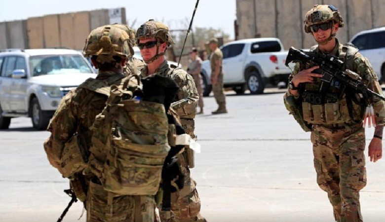 Các binh sĩ mỹ tại một căn cứ quân sự ở Iraq