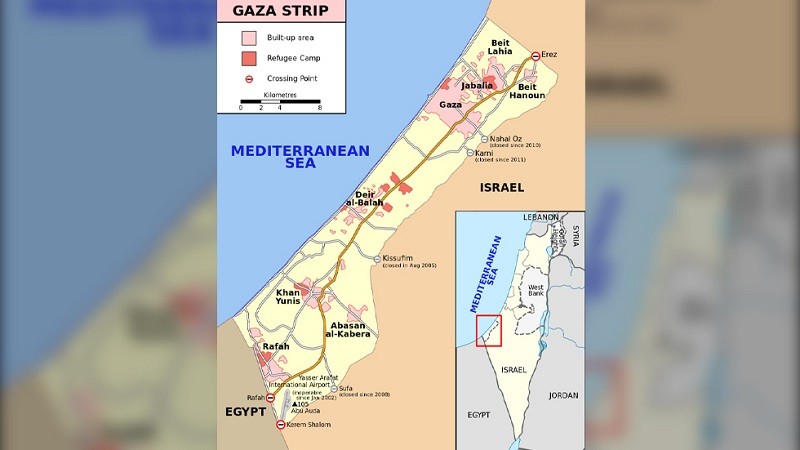 Tuyến đường Philadelphi nằm dọc biên giới Ai Cập-Gaza