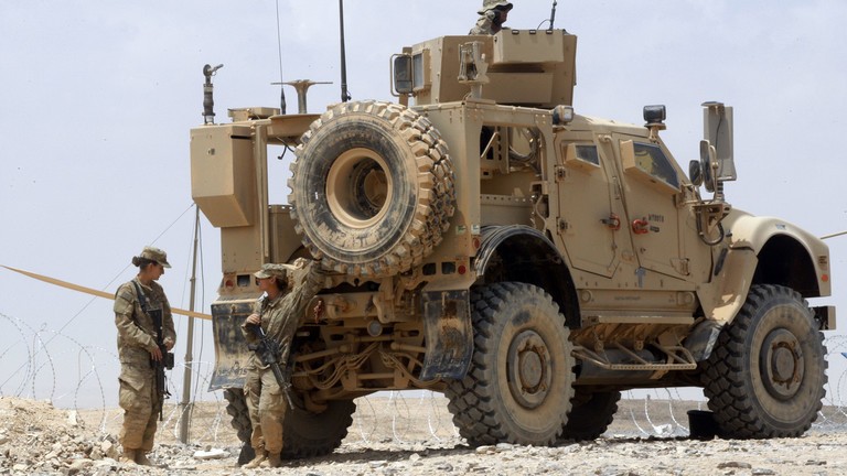 Quân đội Mỹ đóng quân gần Zarqa, Jordan