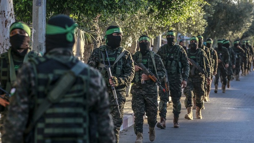 Các tay súng Hamas ở Dải Gaza