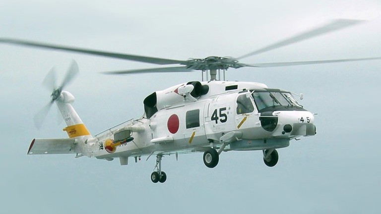 Máy bay trực thăng SH-60 Seahawk của Lực lượng Phòng vệ Hàng hải Nhật Bản