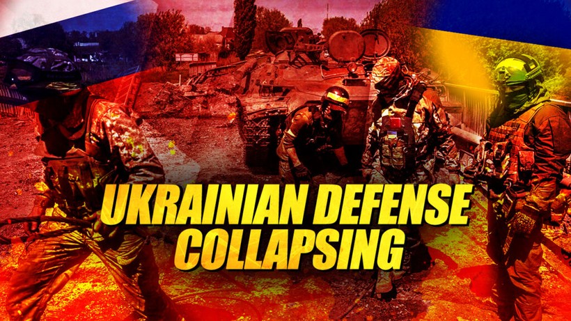 Phòng tuyến Ukraine đang dần sụp đổ