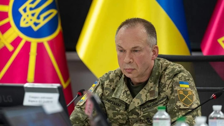 Tổng Tư lệnh các lực lượng vũ trang Ukraine, tướng Aleksandr Syrsky