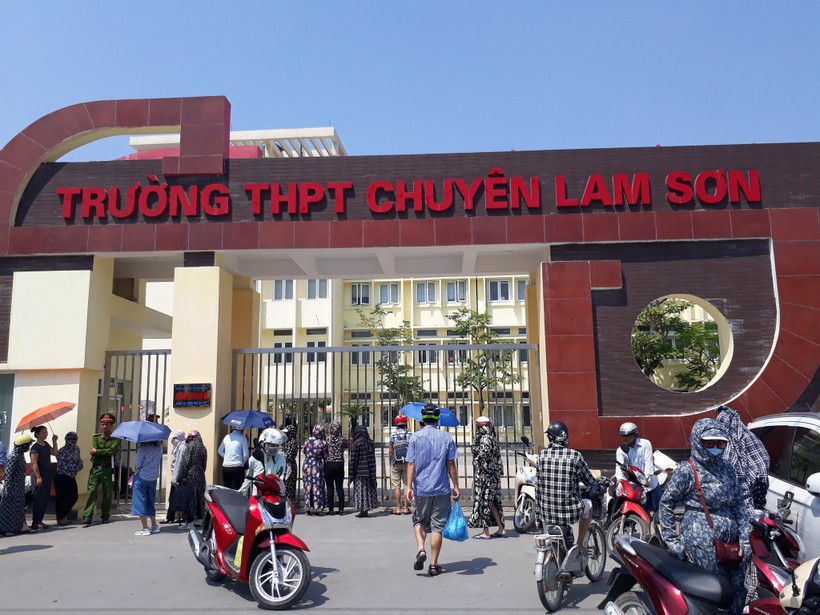 Nguồn tuyển sinh của trường THPT chuyên Lam Sơn chủ yếu đến từ các trường trên địa bàn TP Thanh Hóa 