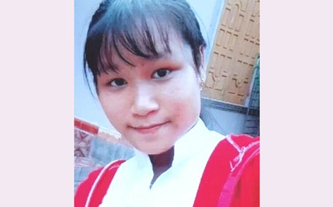 Nữ sinh lớp 8 mất tích sau khi xin phép bà đi học (Ảnh: Gia đình cung cấp)