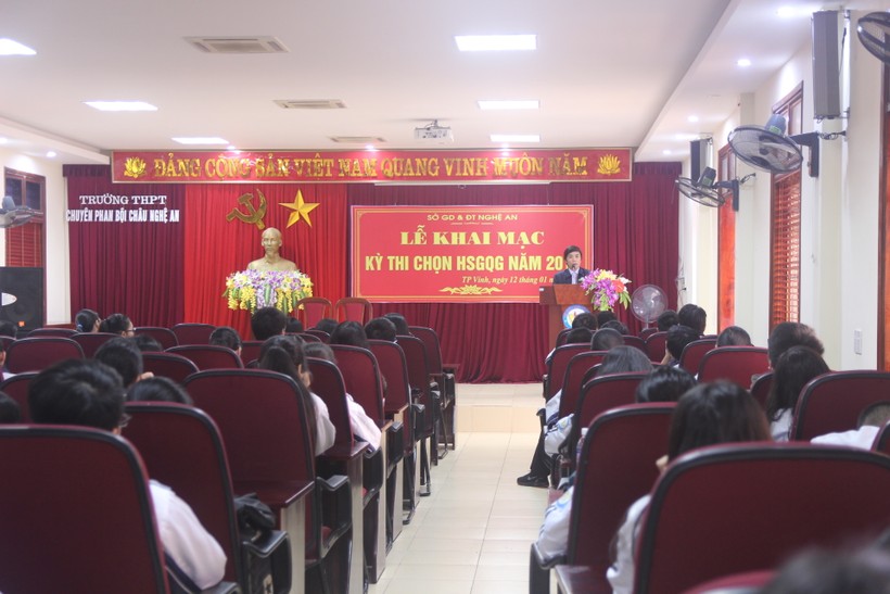 Khai mạc Kỳ thi học sinh giỏi quốc gia 2019 tại Nghệ An