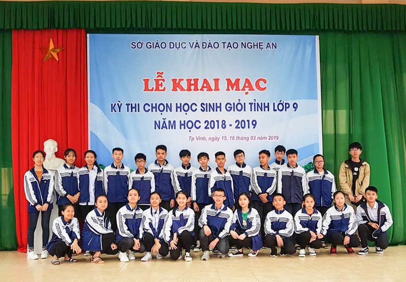 Học sinh Nghệ An dự thi chọn HSG tỉnh năm học 2018 - 2019