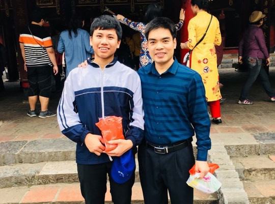 Em Vũ Đức Vinh - HS lớp 11 A1 Trường THPT chuyên Phan Bội Châu (Nghệ An) - lọt vào đội tuyển Olympic Toán quốc  2019