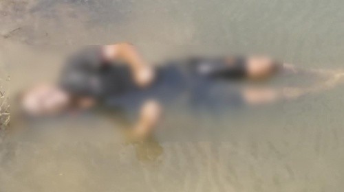 Thi thể nam thanh niên được phát hiện thấy tại sông Sào, thuộc địa phận xã Nghĩa Trung, huyện Nghĩa Đàn, Nghệ An