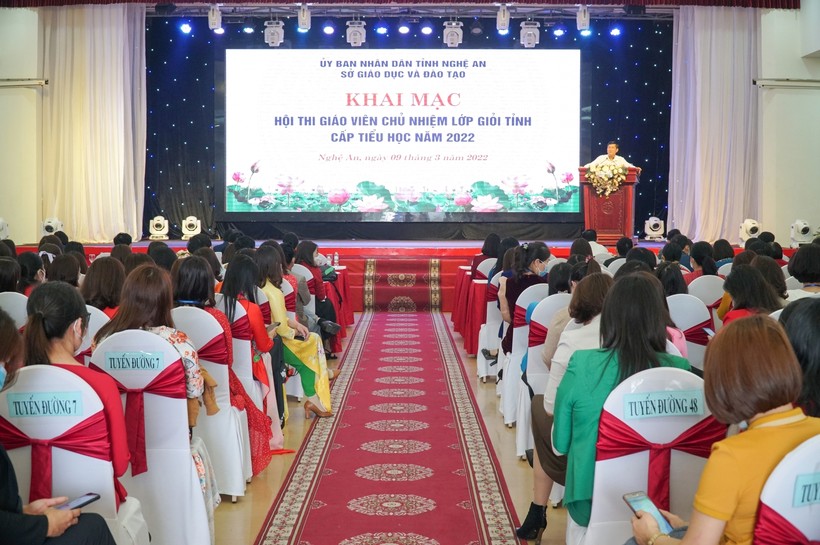 Khai mạc Hội thi giáo viên chủ nhiệm giỏi cấp tiểu học tỉnh Nghệ An năm 2022.