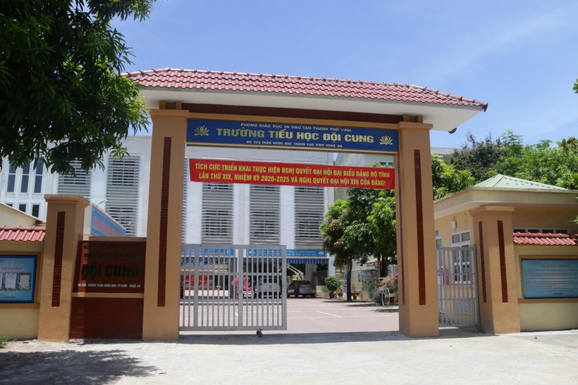Trường Tiểu học Đội Cung, TP Vinh, Nghệ An.