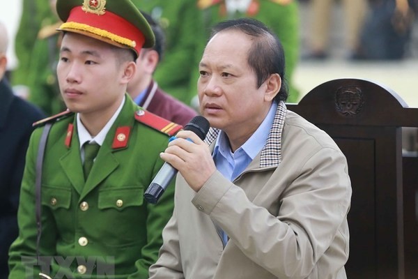 Bị cáo Trương Minh Tuấn- cựu Bộ trưởng Bộ TT&TT