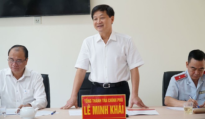 Ông Lê Minh Khái- Tổng thanh tra Chính phủ. (Ảnh: TN)