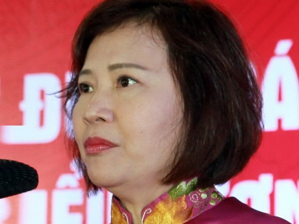Bà Hồ Thị Kim Thoa - cựu Thứ trưởng Bộ Công Thương.