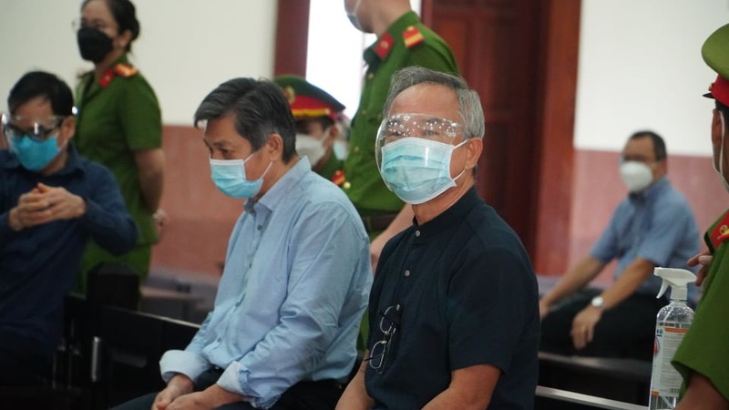 Bị cáo Nguyễn Thành Tài tại tòa. Ảnh: PL