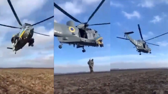 Trực thăng Sea King bắt đầu tham chiến Ukraine