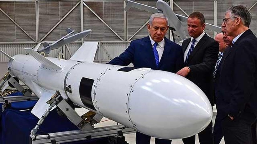 Tên lửa do Israel sản xuất.