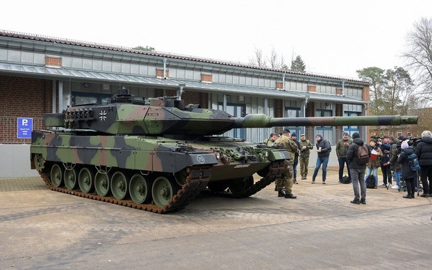 Xe tăng Leopard 2A7V.