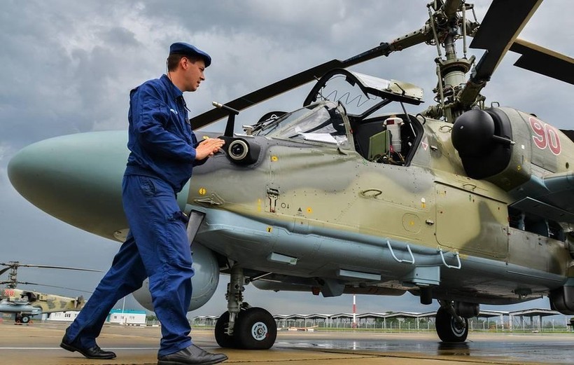 Trực thăng Ka-52M được ưu tiên trang bị tên lửa LMUR.
