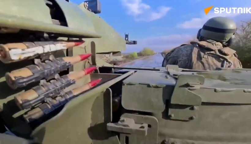 T-90M tác chiến tại Ukraine.