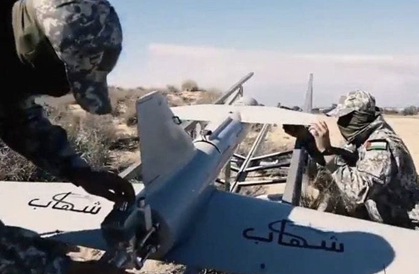 UAV Shehab của lữ đoàn Al-Qassam, nhánh quân sự của Hamas.