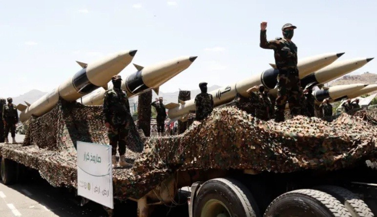 Houthi đang sở hữu nhiều loại tên lửa khác nhau.