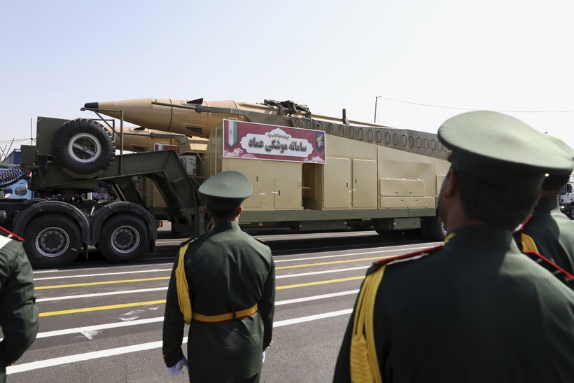 Tên lửa đạn đạo của Iran.