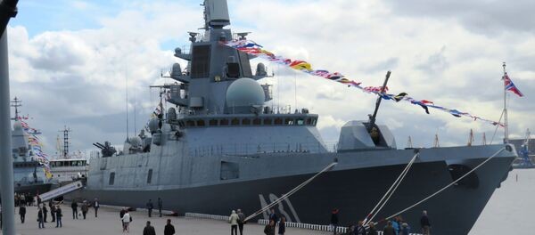 Khu trục hạm Đô đốc Kasatonov là nền tảng quan trọng mang tên lửa Zircon của Hải quân Nga.