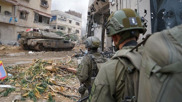 Lực lượng IDF hoạt động tại Gaza.