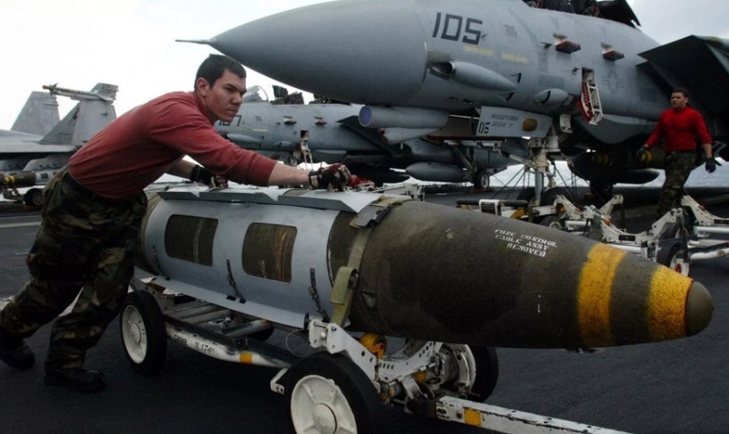 Bom MK84 do Mỹ sản xuất.