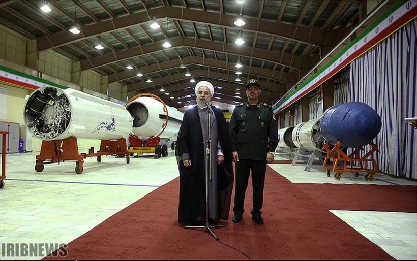Tên lửa đạn đạo của Iran.