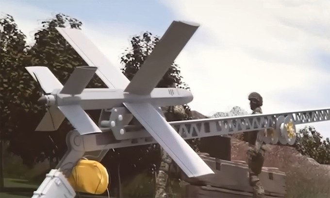 UAV Perun do Ukraine phát triển giống hệt chiếc Lancet của Nga.