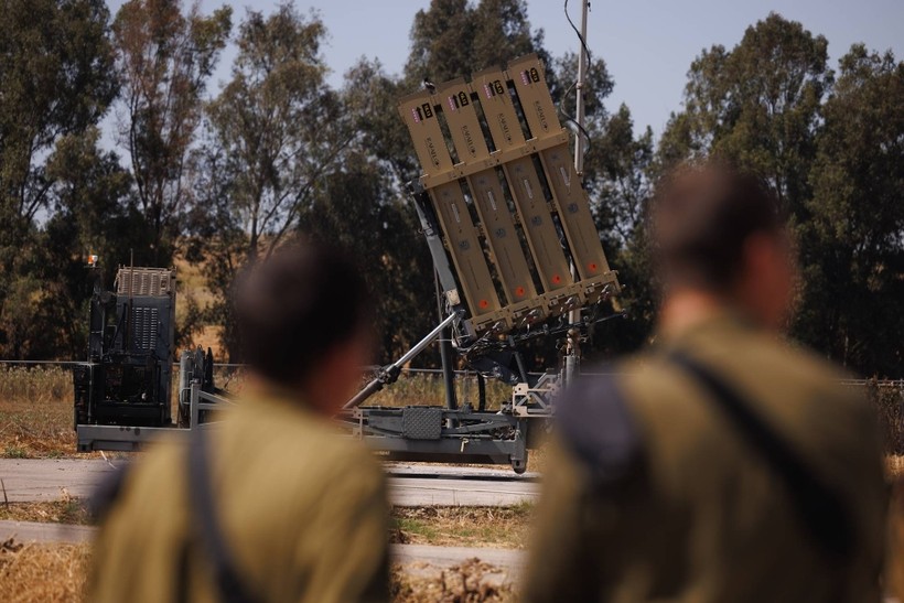 Hệ thống đánh chặn Iron Dome của Israel.