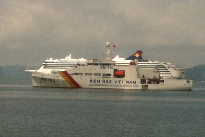 "Siêu tàu kiểm ngư" Việt chạy thử nghiệm trên biển