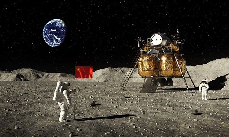Trung Quốc hé lộ về tham vọng đưa người lên Mặt Trăng vào trước năm 2030. Ảnh đồ họa