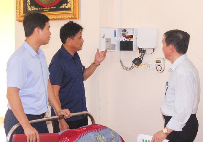 Nhiều đơn vị trường học tại Nghệ An được trang bị camera từ năm 2019 để phục vụ các kỳ thi. Ảnh: Hồ Ngọc