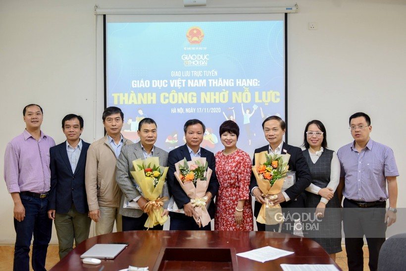 Giao lưu trực tuyến: Giáo dục Việt Nam thăng hạng - Thành công nhờ nỗ lực