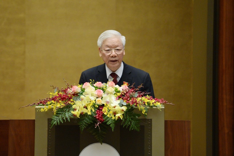 Tổng bí thư, Chủ tịch nước Nguyễn Phú Trọng. 