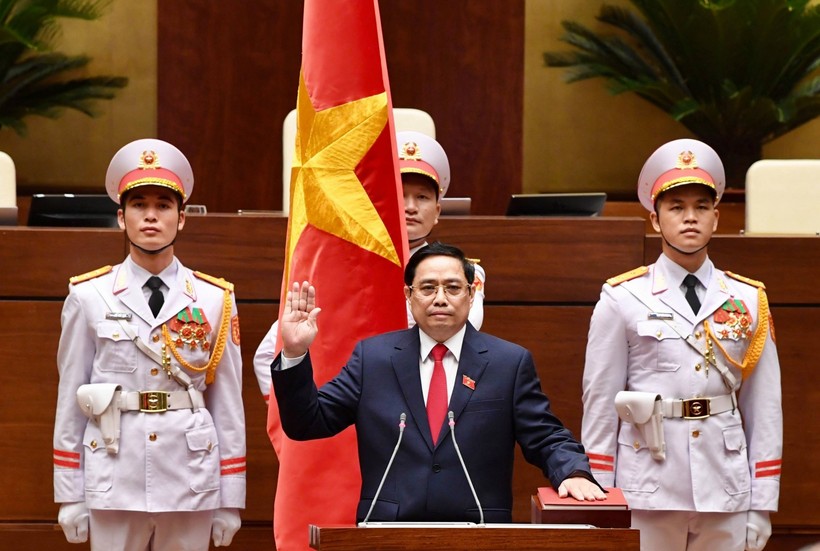 Thủ tướng Phạm Minh Chính tuyên thệ nhậm chức