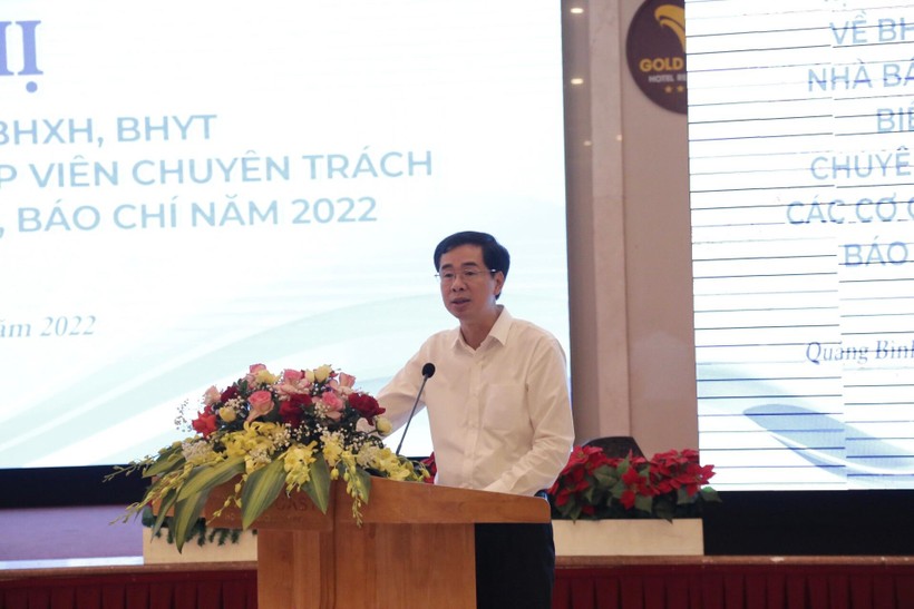 Ông Đào Việt Ánh, Phó Tổng giám đốc BHXH Việt Nam.