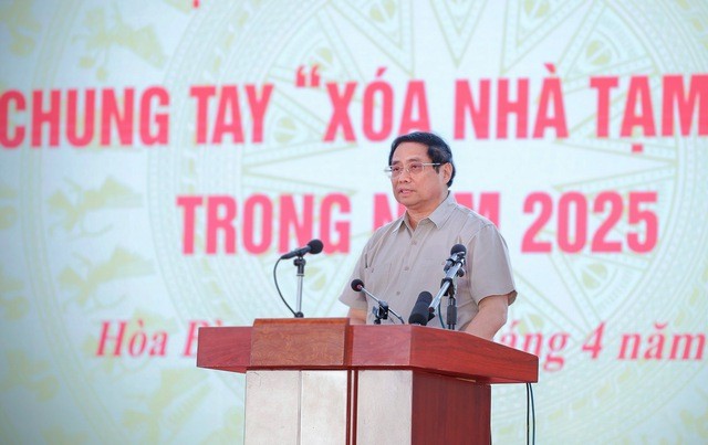 Thủ tướng Phạm Minh Chính phát biểu tại lễ phát động.